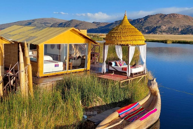 Puno : Île d&#039;Uros + Hôtel flottant 2 jours