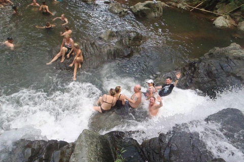 Jardin d&#039;orchidées de Nadi, randonnée dans les cascades avec source d&#039;eau chaude et bain de boueFidji Marriott/Queens Wharf Lautoka/Prise en charge au Tanoa Waterfront
