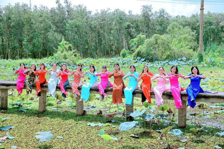 Authentieke Mekong Delta My Tho fietsavonturentourLunch is inbegrepen