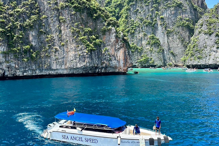 Phuket: Phi Phi & Khai Island Island, Maya Bay with Lunch Pickup from Patong, Kata, Karon and Phuket town area
