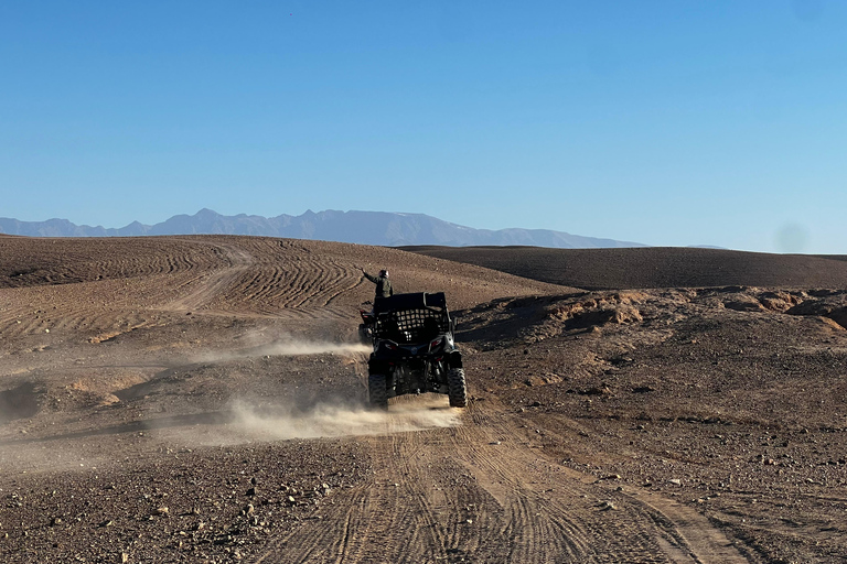 Buggy Marrakech: Tour in buggy nel deserto di Agafay e spettacolo con cena1 Buggy ( 1 ora ) per 2 persone senza cena