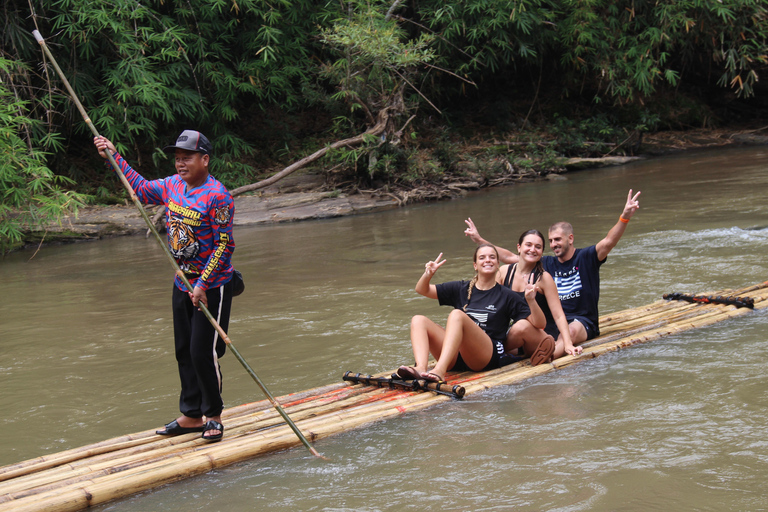 Chiang Mai: Elephant Sanctuary, Waterfall & Bamboo Rafting