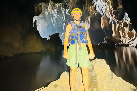 Phong Nha: Zipline Dark Cave & Paradise Cave Exploration Option 4: Full Adventure Experience - Drop-off in Hue