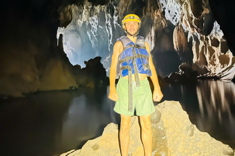 Phong Nha: Zipline Dark Cave & Paradise Cave Exploration Option 4: Full Adventure Experience - Drop-off in Hue