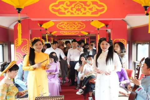 Heritage Train Railway between Da Nang and Hue City Route Hue to Da Nang - Soft Seat