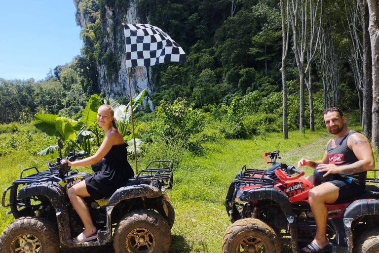 Experiencia Extrema en ATV en Krabi con Traslado y Aventura30 minutos en quad