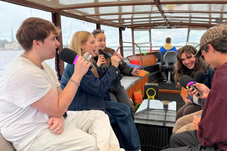 Riga: Private Karaoke Boat Tour Private Karaoke Boat Tour, 50 min