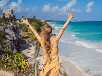 Vanuit Tulum: Tulum Ruïnes en 2 Cenoten Tour
