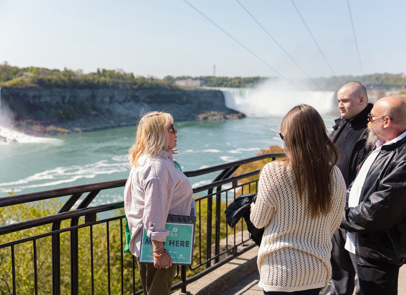 Niagara Falls: Bådtur og rejse bag vandfaldene