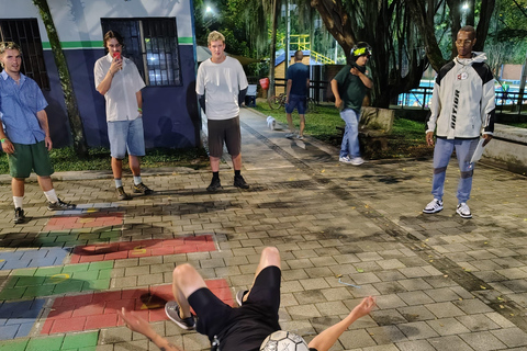 Medellin: Street Football Tour, VIP at Tournament, Empanadas Street Football Tour, VIP at Tournament, & Giant Empanadas