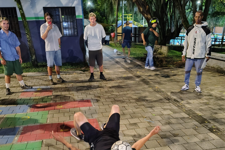 Medellin: Street Football Tour, VIP at Tournament, Empanadas Street Football Tour, VIP at Tournament, & Giant Empanadas