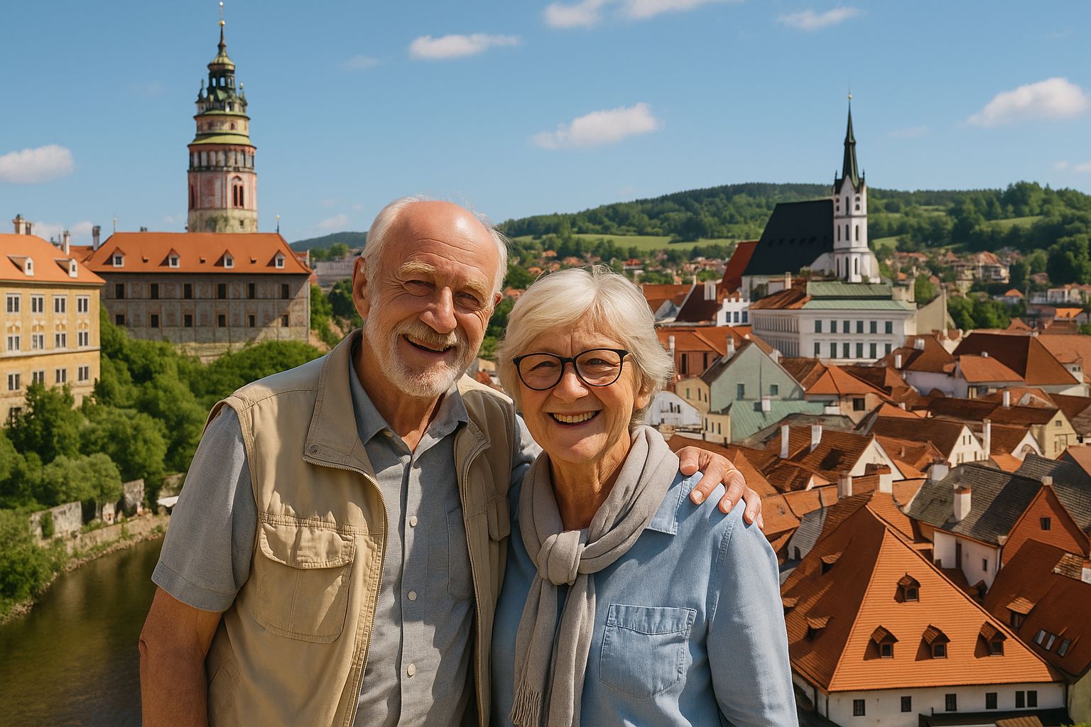 Tour von Prag nach Český Krumlov (Hluboká & Holašovice optional)