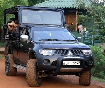 Hikkaduwa/Galle/Mirissa: Transfer to Ella & Yala Safari