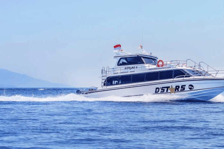 Sanur : Traslado de barco rápido entre Sanur e Nusa PenidaSanur para NUSA PENIDA COM o cruzeiro rápido Tanis Express