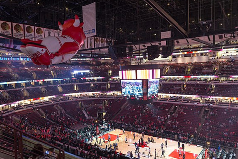 Chicago: Chicago Bulls Basketball Game Ticket Lower Baseline