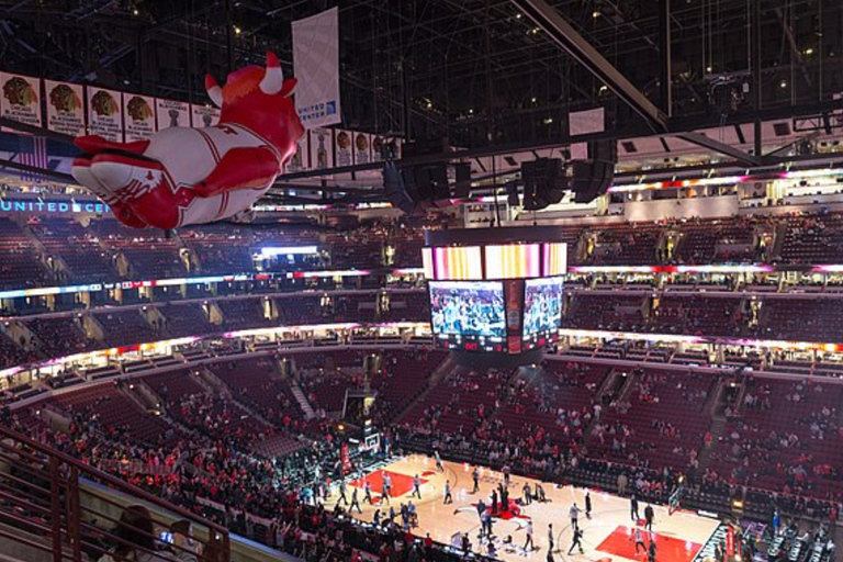 Chicago: Chicago Bulls Basketball Game Ticket Lower Baseline