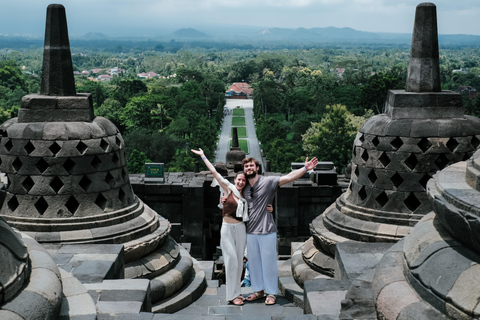 Yogyakarta: Borobudur Sunset Climb with VIP Access Borobudur Sunset ClimbUp with VIP Access and Entrance Ticket