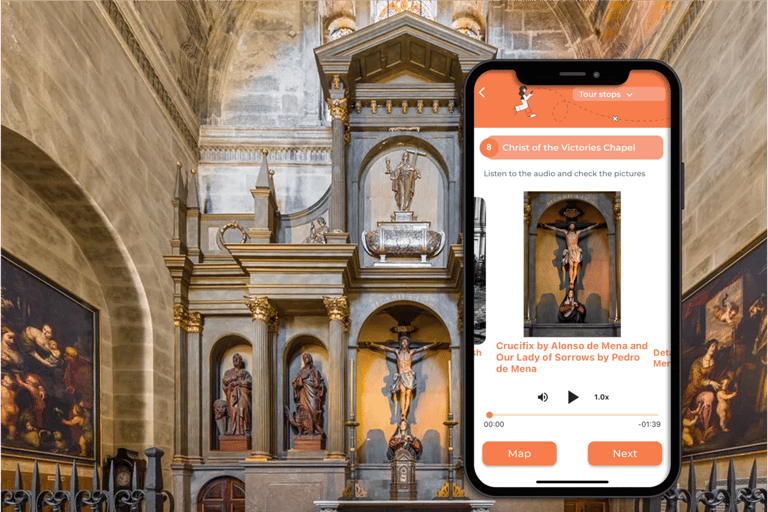 Malaga Cathedral: Self-guided tour created by an Official Guide Cathedral Ticket + Self-Guided Tour