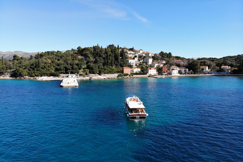 Desde Dubrovnik: Hop-On-Hop-Off Billete de barco a las islas Elaphiti