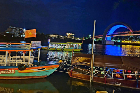 Hoi An: Basket Boat Tour by River Boat and Lantern Release