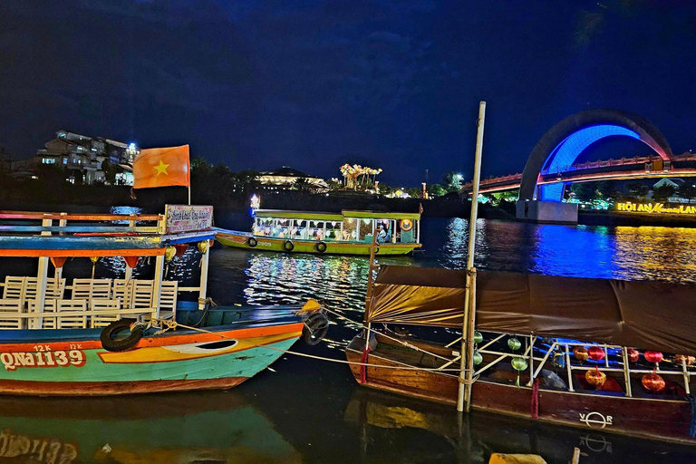 Hoi An: Basket Boat Tour by River Boat and Lantern Release