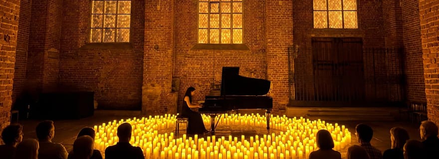 Danzica: concerto di Chopin al pianoforte a lume di candela