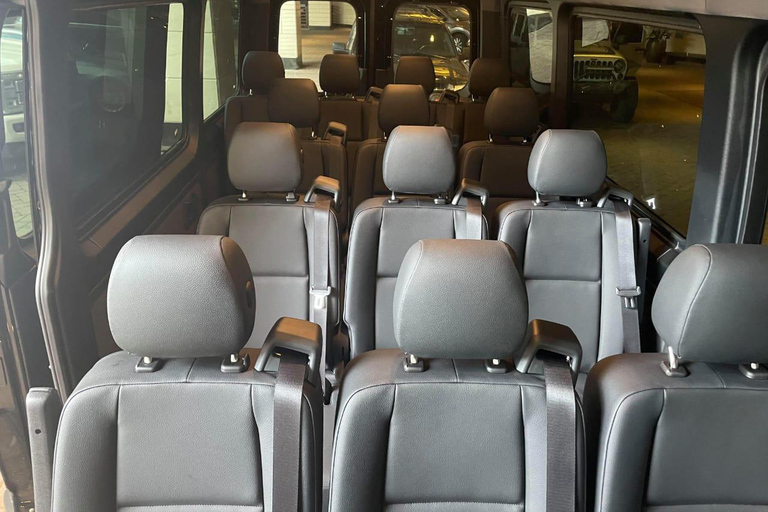 Denver Airport to Vail Transfer Group in Sprinter Van 6-14