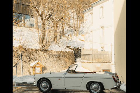 Lausanne: Rent a vintage car with a picnic included