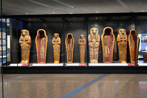 Premium Grand Egyptian Museum Night Show & Dinner Experience Small Group Tour with Dinner