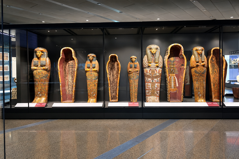 Premium Grand Egyptian Museum Night Show & Dinner Experience Small Group Tour with Dinner