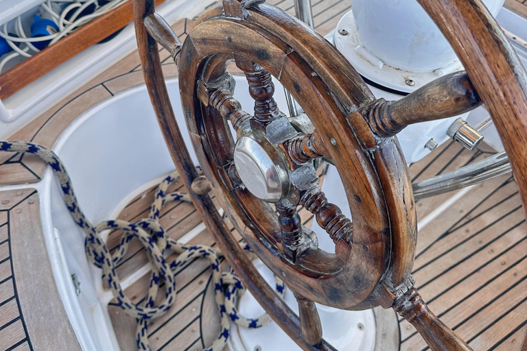 Mallorca South: Private Classic Sailboat Experience Mallorca South; Private Sailboat 7 hours