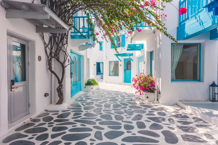 Santorin : Excursion à terre guidée avec transfert en bateau