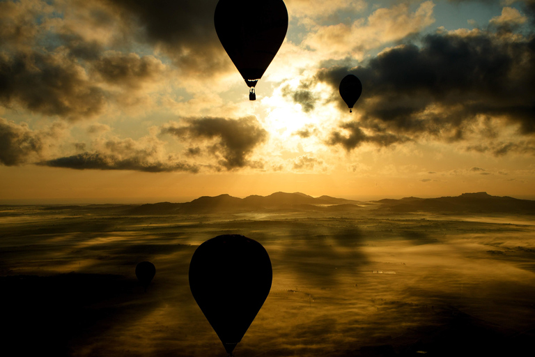 From Prague: Hot Air Balloon Ride with Champagne and Snacks Premium Flight Experience