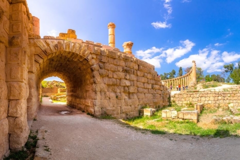 Visite privée de Jerash et Ajloun au départ d'AmmanVisite de Jerash et Ajloun avec déjeuner