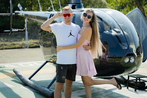 Bali: Helicopter Tour with optional Pickup and Drop-off Canggu Skyline