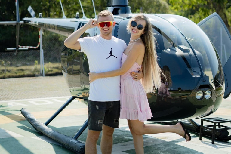 Bali: Helicopter Tour with optional Pickup and Drop-off Canggu Skyline