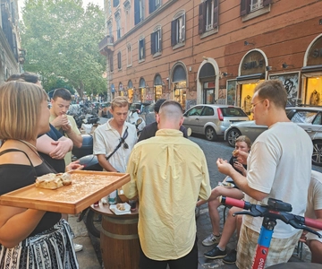 Rome: Trastevere & Campo de Fiori Street Food Walking Tour