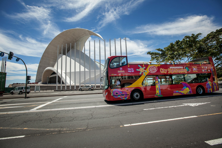 City Sightseeing: Santa Cruz de Tenerife HOHO Bus Tour 24-Hour Hop-On Hop-Off Bus Tour