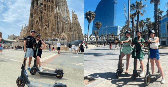 Barcelona: Private E-bike Tour or E-Scooter