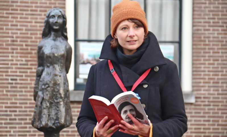 Amsterdam : Visite guidée à pied d'Anne Frank avec entrée à la Maison d'Anne Frank