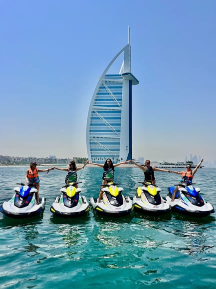 Dubai: Tour di 30 minuti in moto d&#039;acqua al Burj Al Arab