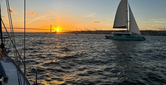 Lisbon small group Sunset River Sailing Tour