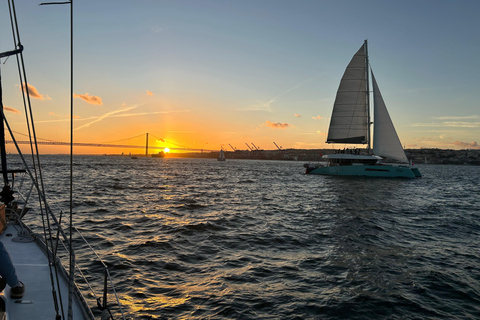Lisbon Sunset: Tagus River Sailing Tour Private Sailing Experience — Just for Your Group