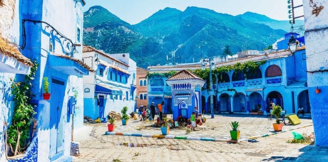 Visit Chefchaouen Day trip from Fes. in Chefchaouen