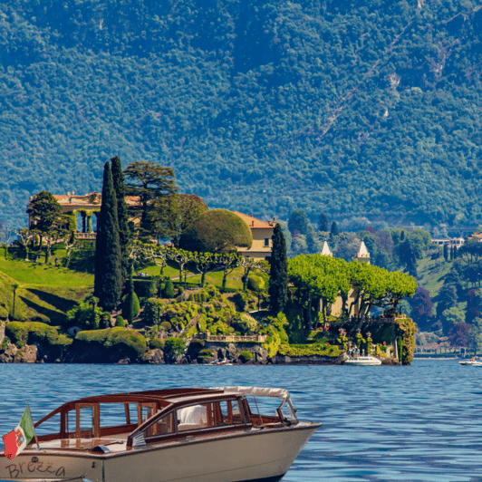 Bellagio: Villa Balbianello Shared Boat Tour with Tickets