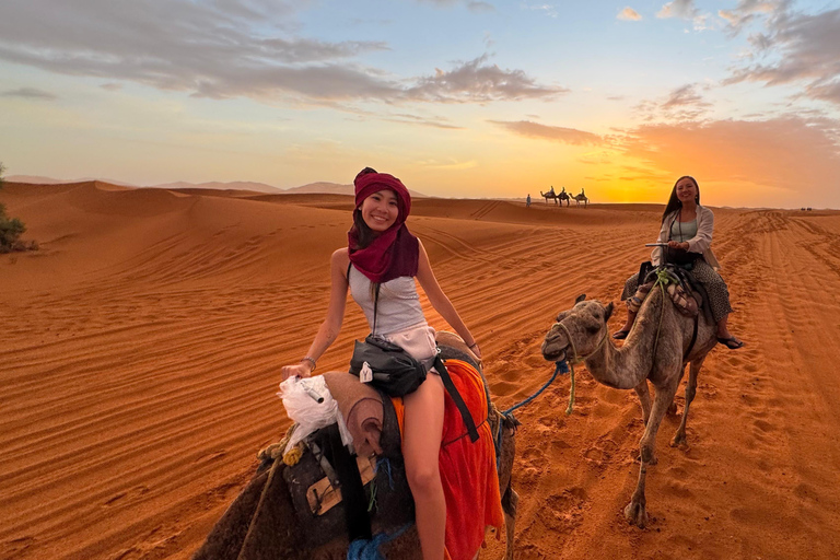 Marrakesh: Sahara Desert Tour From Marrakech 3D2N & Glamping Private Luxury Tour