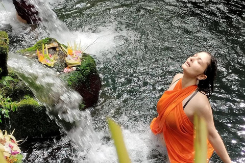 Pura Mangening: Water Temple Tour with Spiritual Cleansing Tour with Transfers to/from Central Bali