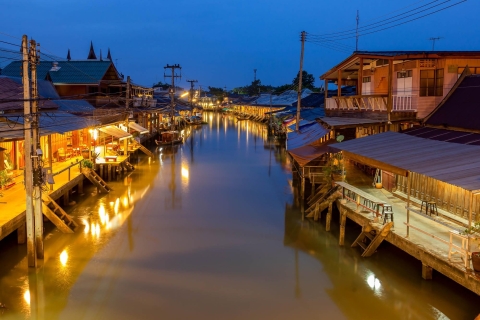 Depuis Bangkok : marché flottant d'Amphawa et bateauExcursion en petit groupe avec prise en charge à l'hôtel