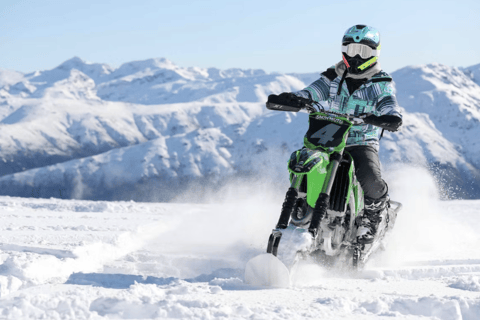 Queenstown: Guided Snowbike Adventure with Transfer Afternoon Tour
