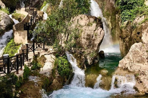 Von Alicante: Algar Waterfalls Tour mit Transfer
